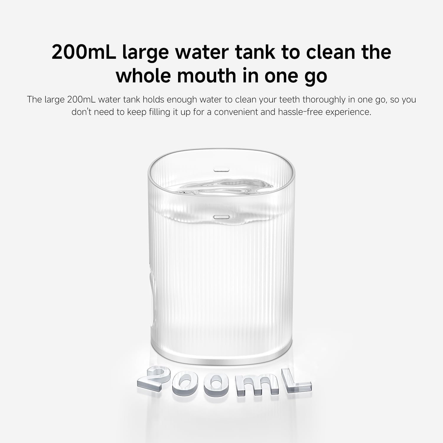 Xiaomi Water Flosser 2, Electric Oral Irrigator, Portable Dental Flosser, Rechargeable Water Jet Cleaner, Deep Teeth Cleaning Device, Gum Care Interdental Cleaner, Braces Friendly Flosser, USB-C