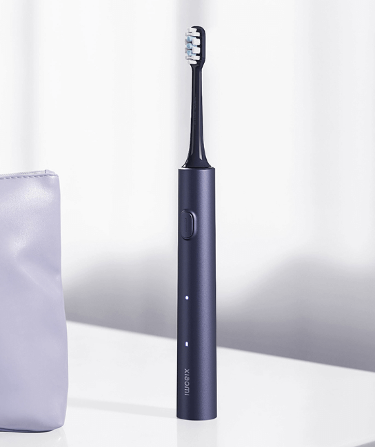 【Xiaomi Official】Xiaomi Electric Toothbrush T302 - Sonic Rechargeable Toothbrush 4 Brush Heads 4 Modes 150-Day Battery Wireless Charging IPX8 Waterproof