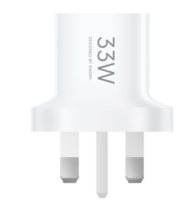 【Special Offer】XIAOMI 33W NANO POWER ADAPTER(USB-C) UK  - 33W GaN fast charging | Mainstream device compatibility | Compact and stylish design (Adapter Only)