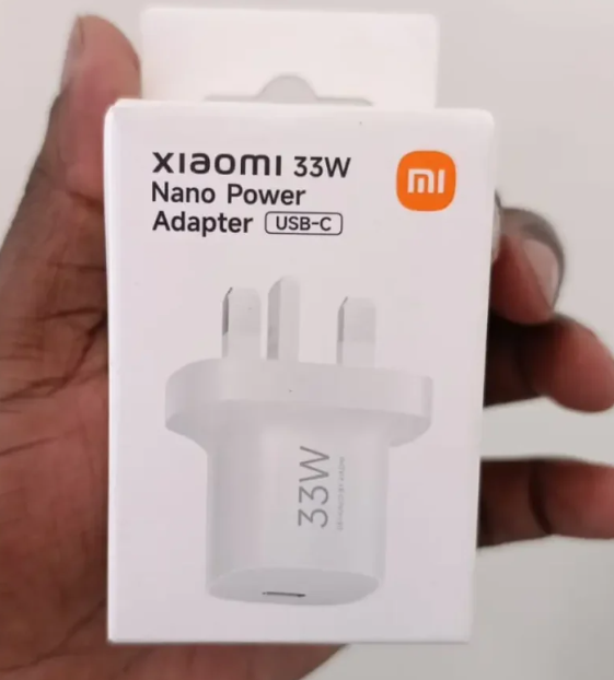 【Special Offer】XIAOMI 33W NANO POWER ADAPTER(USB-C) UK  - 33W GaN fast charging | Mainstream device compatibility | Compact and stylish design (Adapter Only)