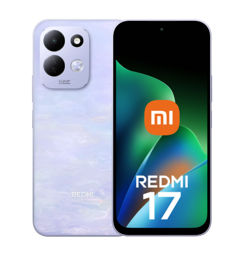 [New Arrival 🔥] Redmi 17 4G  Smart Phone 6.9" display 120Hz -  6GB RAM + 256GB ROM Dual SIM 7500mAh  Battery 50MP main camera Type C Side Fingerprint Android 16