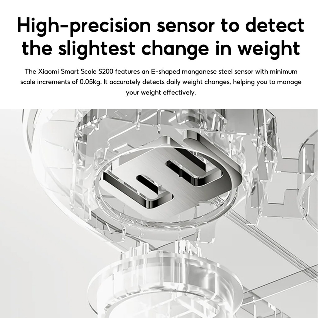 【Special Offer】Mi Smart Scale S200 - Digital Body Weight Scale Bluetooth BMI Health Monitor 150kg