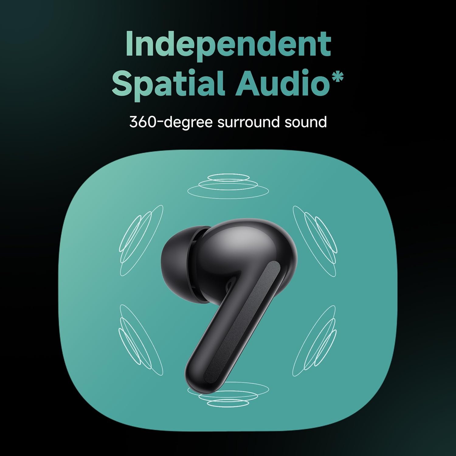 【Special Offer】Redmi Buds 6, Dual Driver TWS in Ear , 49dB Hybrid Active Noise Cancellation, Spatial Audio, Dual Device Connection, Quad Mic AI ENC, 42 Hrs Playtime, Custom EQ, Wireless Earphones