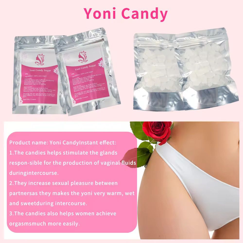 YONI CANDY LUMPS FOR VAGINAL WETNESS AND LIBIDO BOOSTING