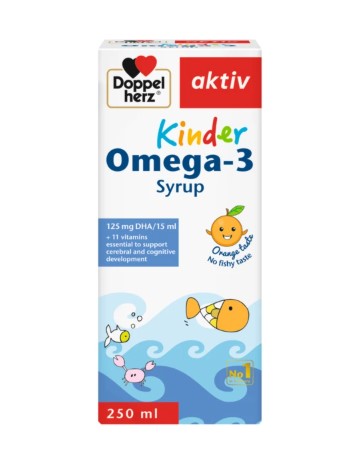 Doppelherz aktiv Kinder Omega-3 Syrup 250ml