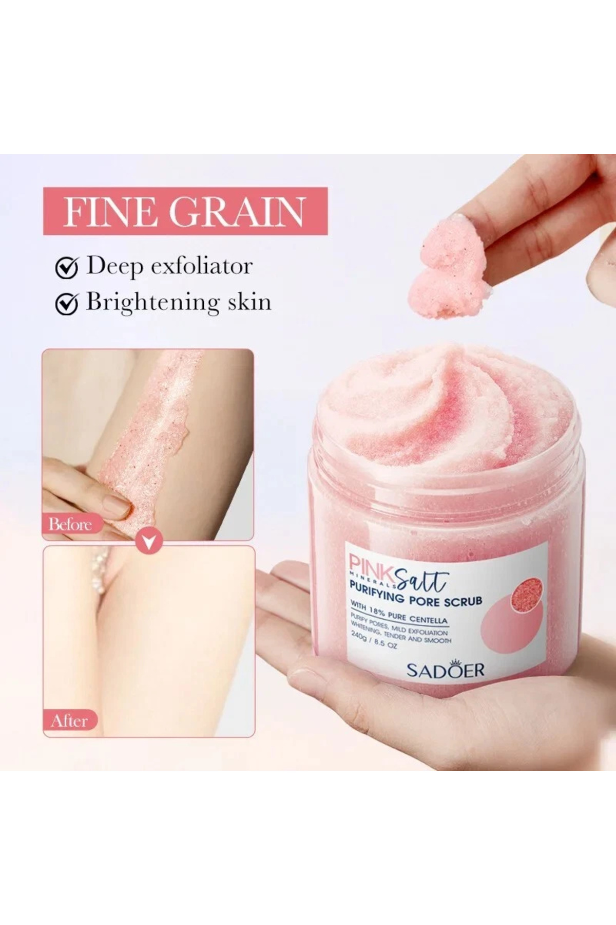 Orange Enzyme Exfoliating & Brightening Cream, formulated to gently remove dead skin cells and brighten complexion without harsh scrubs helps in hyperpigmentation in dark areas such as underarms, knee