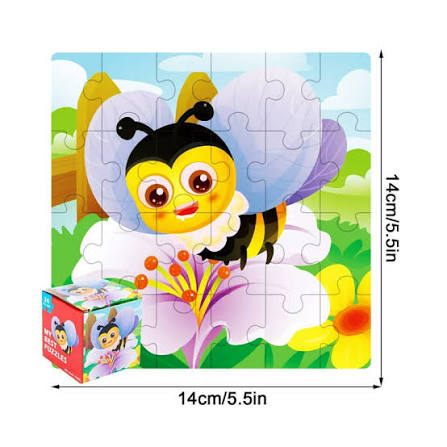 Large Size Wooden Puzzle Wooden for Kids 16PCs Jigsaw Puzzle School Educational Toys Gifts for Children - Big Size 45x 30cm