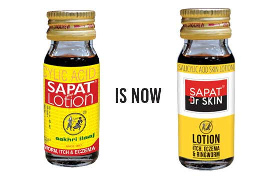 Dr. Skin Sapat Salicylic Acid Skin Lotion for Itch, Eczema & Ringworms