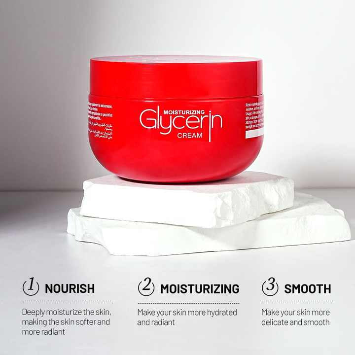 Disaar Natural Glycerin Moisturizing Face Care Cream Quick Relief Dryness Moisturizer Face Cream for Dry Skin