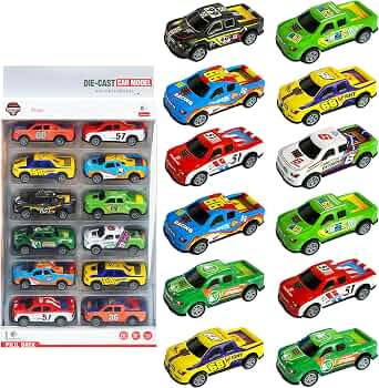 Die-Cast Pull Back Toy Cars for Kids | Metal Mini Cars Set of 6 or 12| Playing Cars for Little Kids | Small Baby Toys for 3+ Years | Attractive Car Toys for Boys & Girls