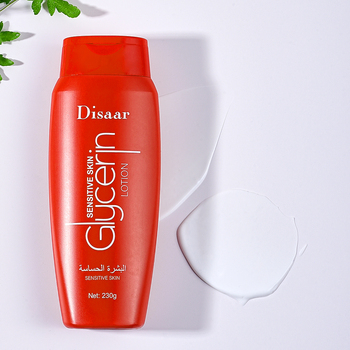DISAAR Glycerin Body Lotion for Sensitive Skin - Non-Greasy Intensive Moisturizer, 230g, Hydrates & Nourishes Dry Skin for Men and Women
