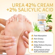 Urea 42% Cream Stick for Moisturizing, Repairing, Exfoliating, and Nourishing Cracked Skin on Hands & Feet