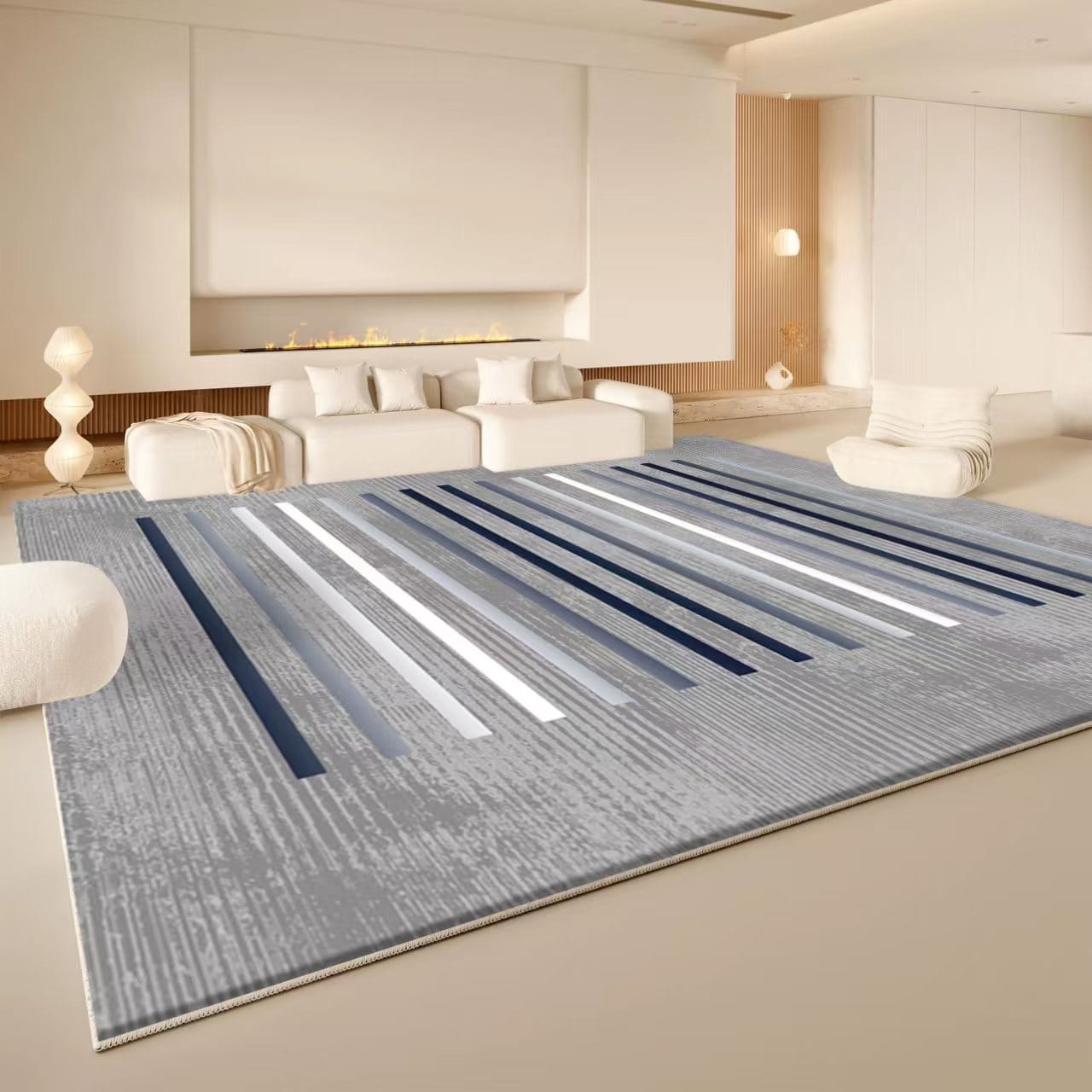 [KILIMALL SPECIAL OFFERS] High Quality 7*10 Luxurious 3D Carpet for Living Room Bedroom Mat Indoor Washable Floor Home and Decor Mat Size 7x10