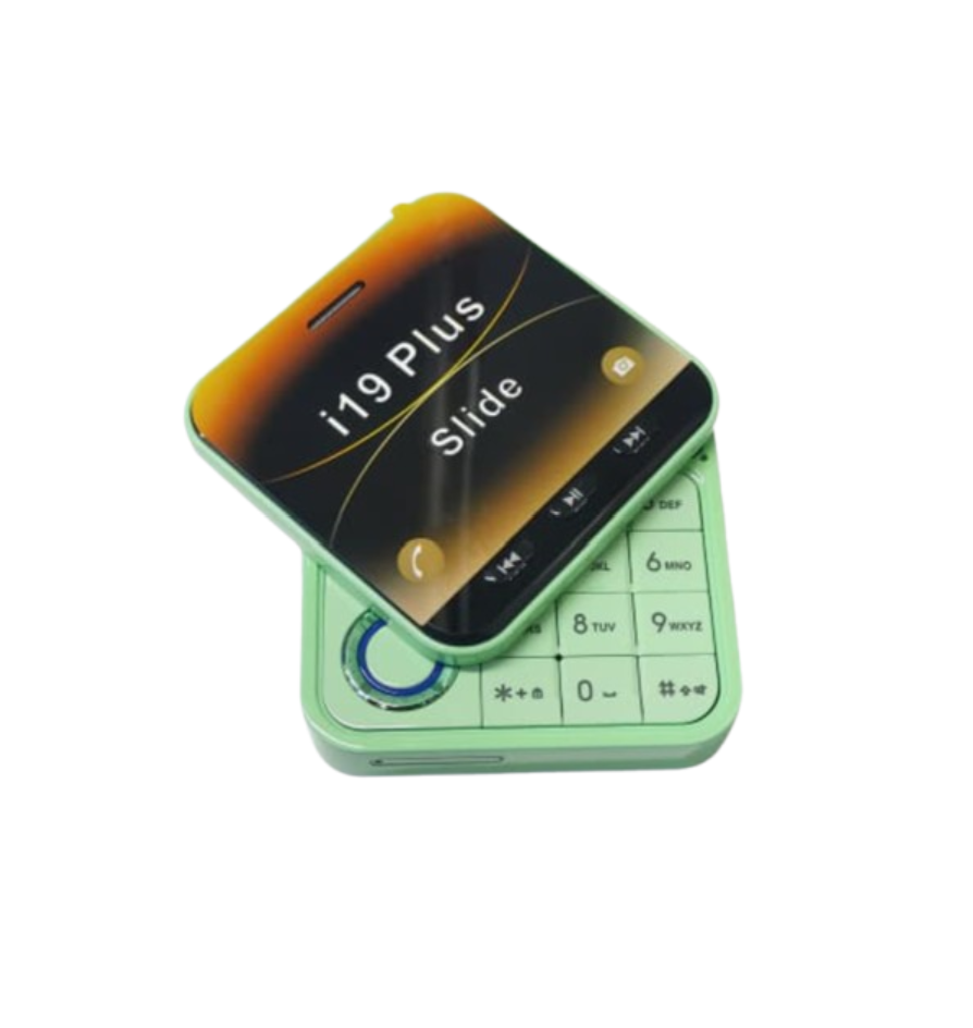 [NEW ARRIVAL] HOT MTK i19 PLUS SLIDE PHONE SCREEN 2.4’’ BLUETOOTH TYPE-C CHARGER BATTERY CAPACITY 1000MAH DUAL SIM CARD SLIDE KABAMBE BUTTON PHONE ON OFFER