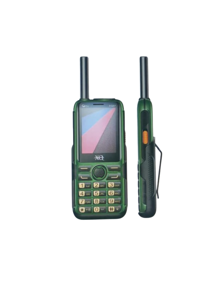 XQ97 BIG SCREEN 2.4’’ TRI SIM CARD 4 SIM CARD SLOTS BIG BATTERY 3000MAH FM RADIO BUTTON MOBILE PHONE WITH EXTERNAL AERIAL KABAMBE MULIKA MWIZI FEATURE PHONE ON OFFER