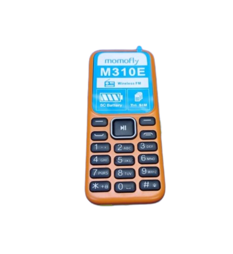 MOMOFLY M310E SCREEN 1.77’’ TRIPLE SIM 3 SM CARD SLOTS WIRELESS FM TORCH LIGHT 5C BATTERY KABAMBE KATULULU/BUTTON MOBILE PHONE ON OFFER 1 YEAR WARRANTY
