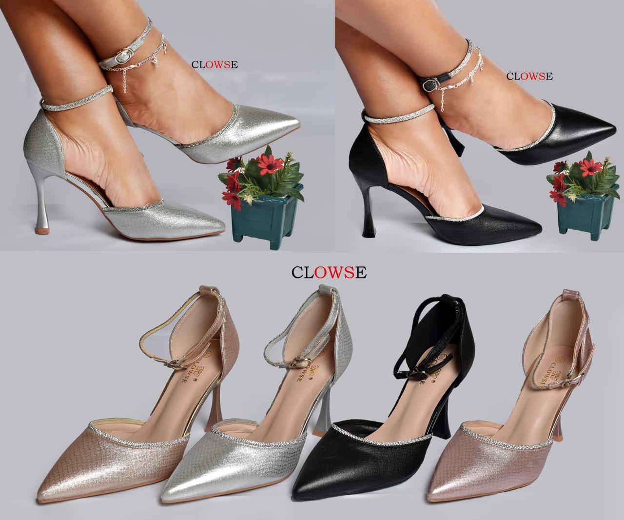 👠 CLOWSE Classic Ladies Low Heels ✨Step into elegance and confidence with these classy CLOWSE Ladies Low Heels 💖Designed for comfort, style & everyday sophistication✅✔ Comfortable