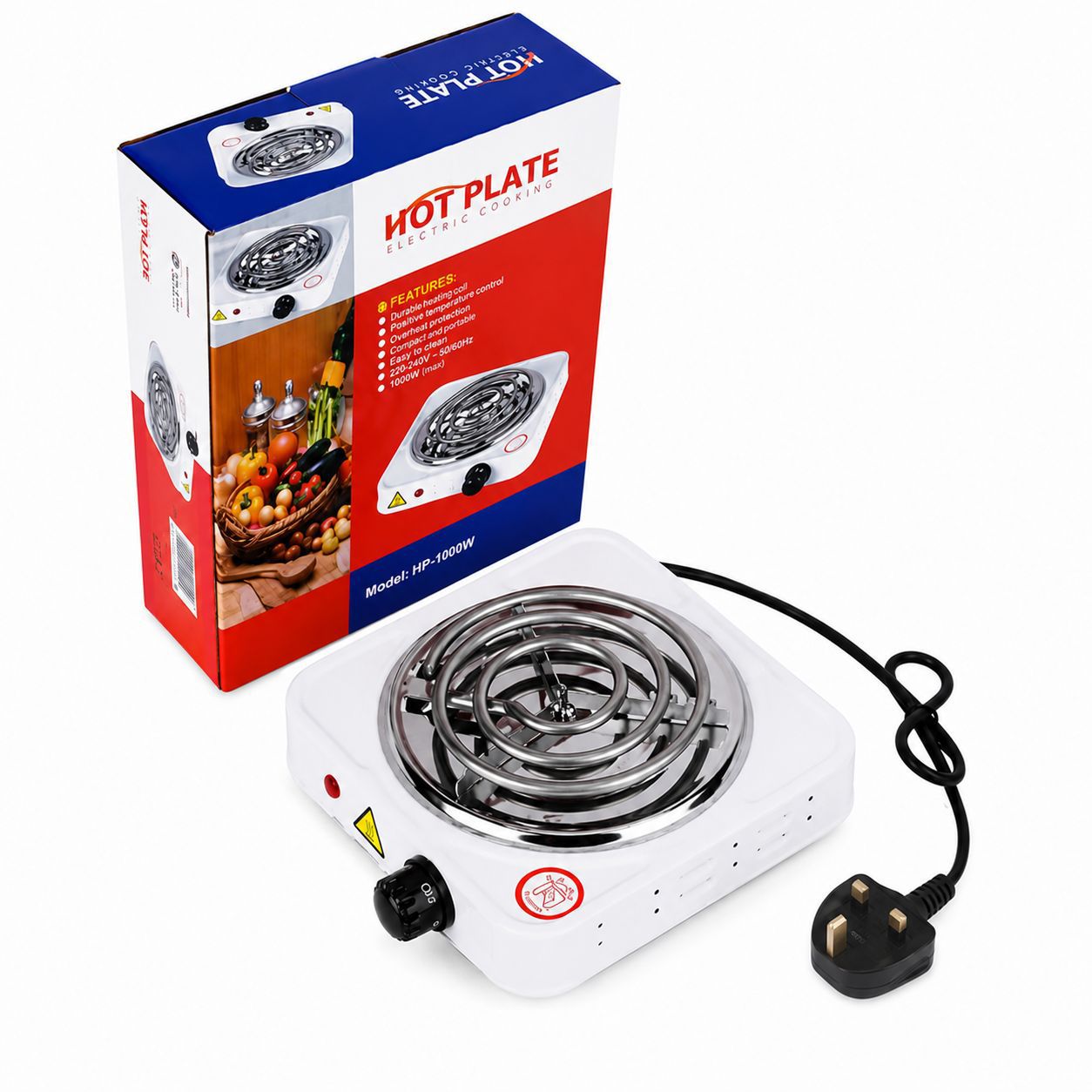 🔥 Double Hot Plate Electric Cooker – 2000W 🔥 Cook conveniently anywhere with this powerful double hot plate electric cooker. Perfect for homes, hostels, offices, camping, and backup cooking needs