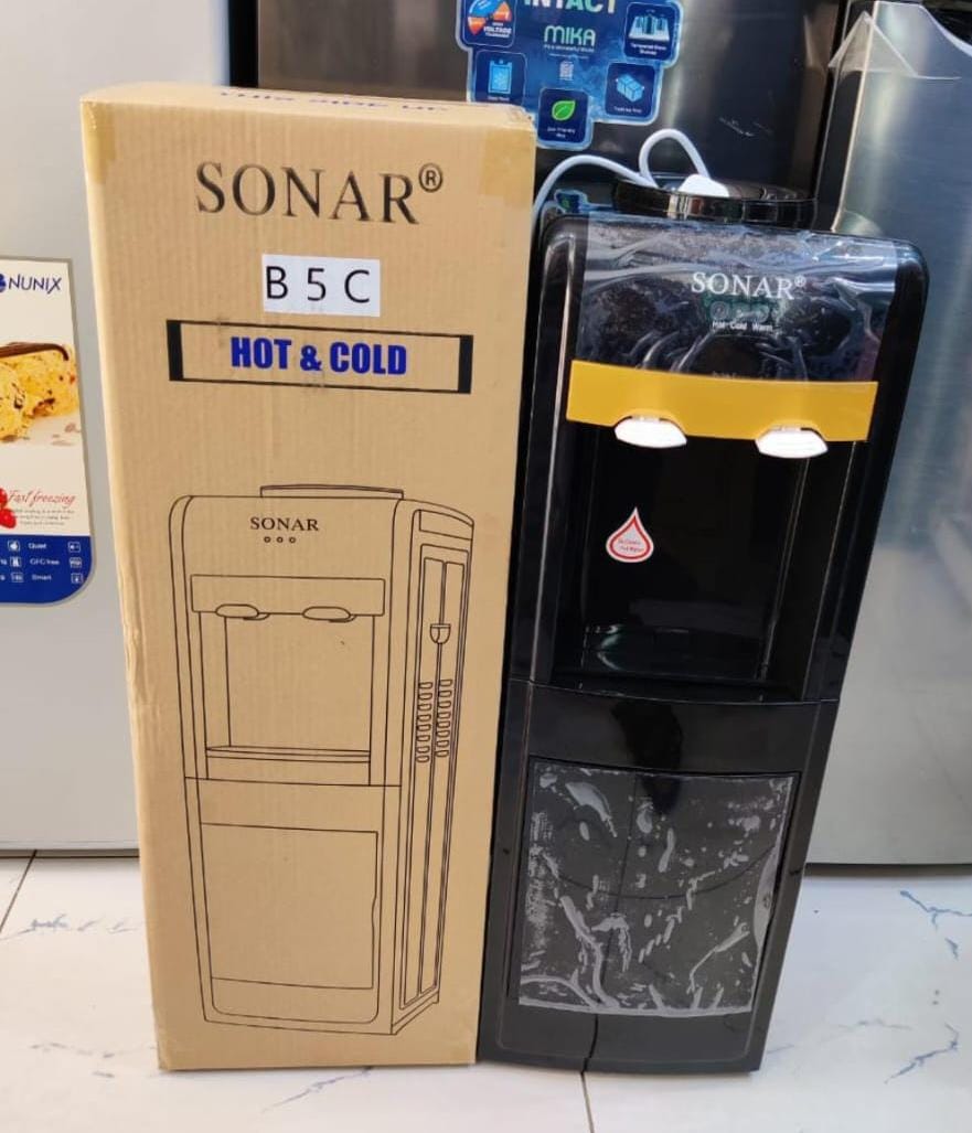 Sonar L9C Top Load Water Dispenser – Hot, Normal & Cold 💧❄️☕ Enjoy instant access to hot, normal, and cold water with the Sonar L9C Top Load Water Dispenser. Designed with a modern, stylish finish a
