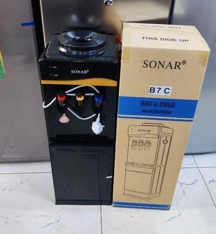 🔥 Sonar Hot & Cold Water Dispenser – Model B7C Enjoy instant access to hot, normal, and cold drinking water with the Sonar B7C Water Dispenser. Designed for homes, offices, schools, and businesses,