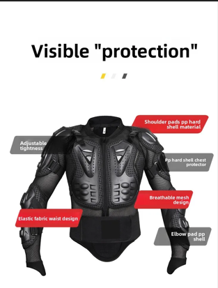 Motocross Jacket Motorcycle Armor Men Body Armor Motorcycle Riding Protection Bike Riding Jacket Protection L-2XL