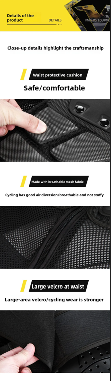 Motocross Jacket Motorcycle Armor Men Body Armor Motorcycle Riding Protection Bike Riding Jacket Protection L-2XL