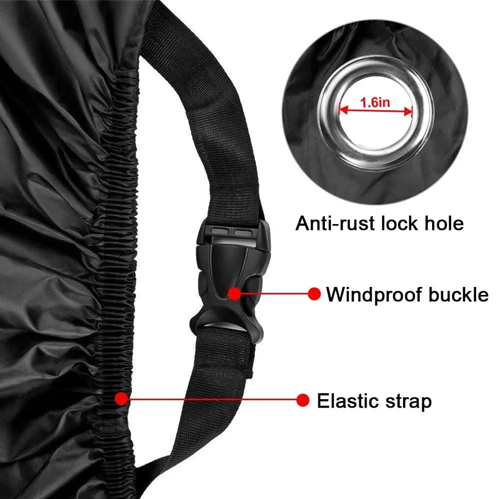 Motorcycle Cover Protection Outdoor Exterior Anti UV Sun Snow Rain Winter Summer Windproof Dustproof Waterproof Accessories