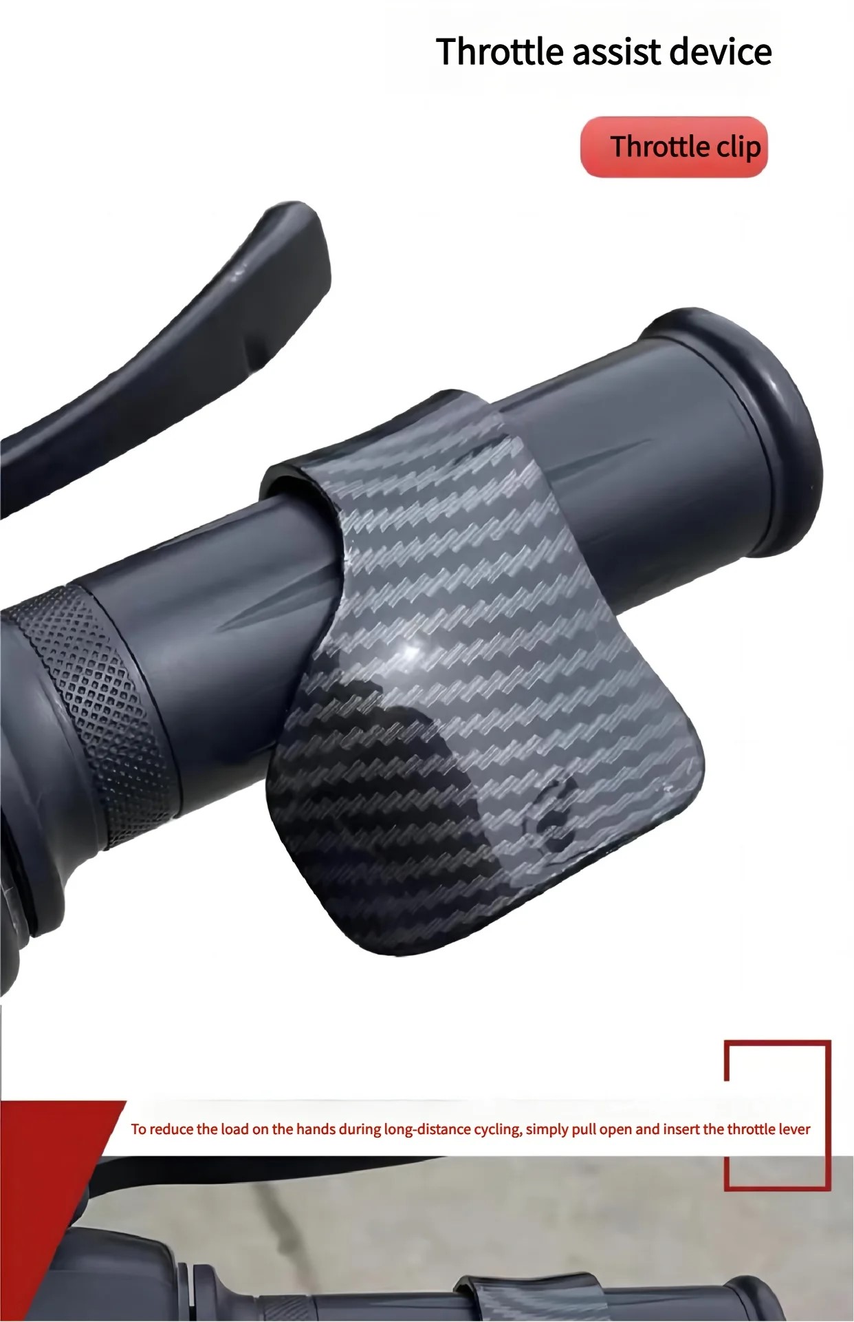 Universal Motorcycle Throttle Grip Motorcyle Cruise Control Cruise Assist Hand Rest Control Grips Accelerator Handlebar Assis