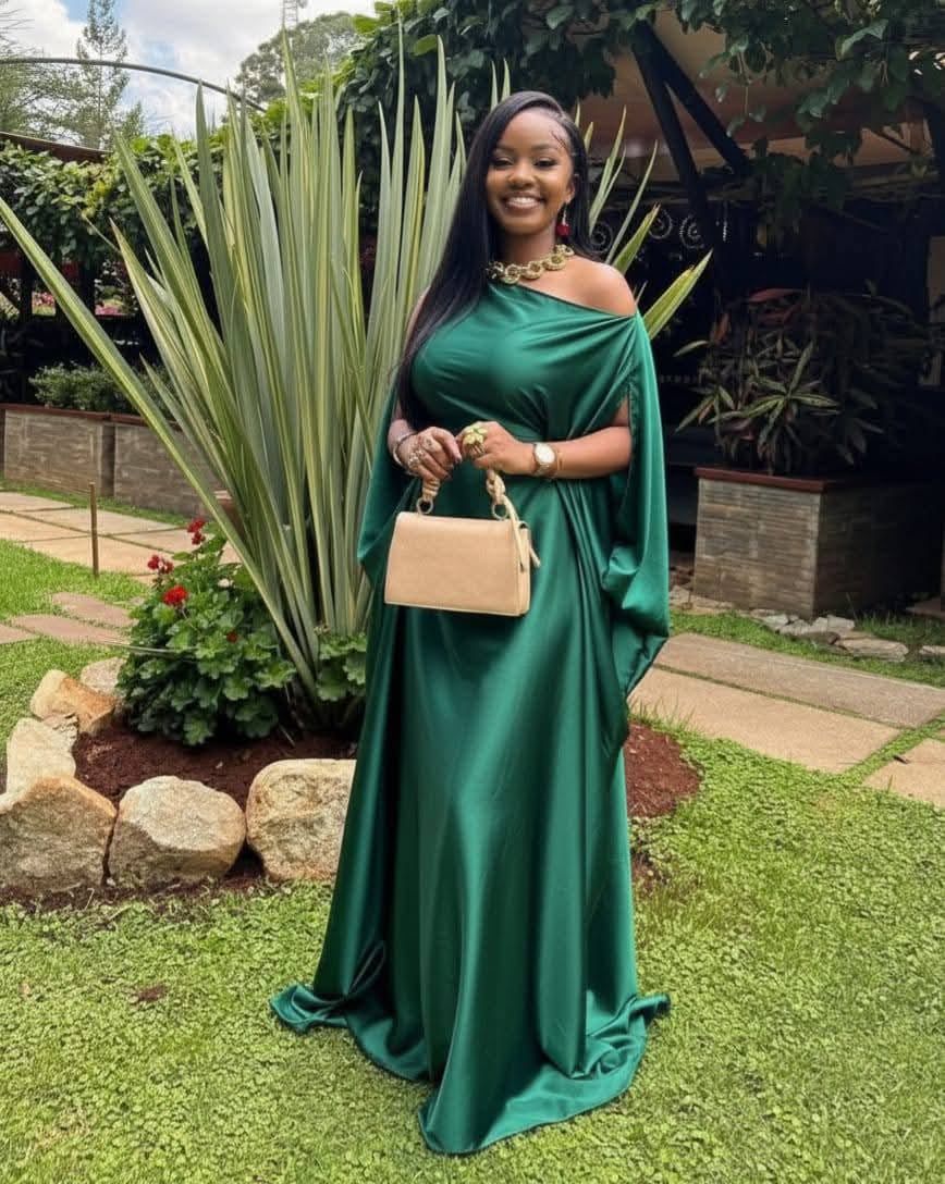 Elegant Women Kaftan Dress Heavy Silk Free Size Adjustable Belt Inside Elegant Loose Fit Comfortable Breathable Fabric Stylish Casual Wear Maxi Dress for All Body Types Fits all Sizes