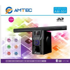 CLEARANCE OFFER Amtec AM-501 2.1ch HI-FI Multimedia Speaker System 12000 Watts PMPO