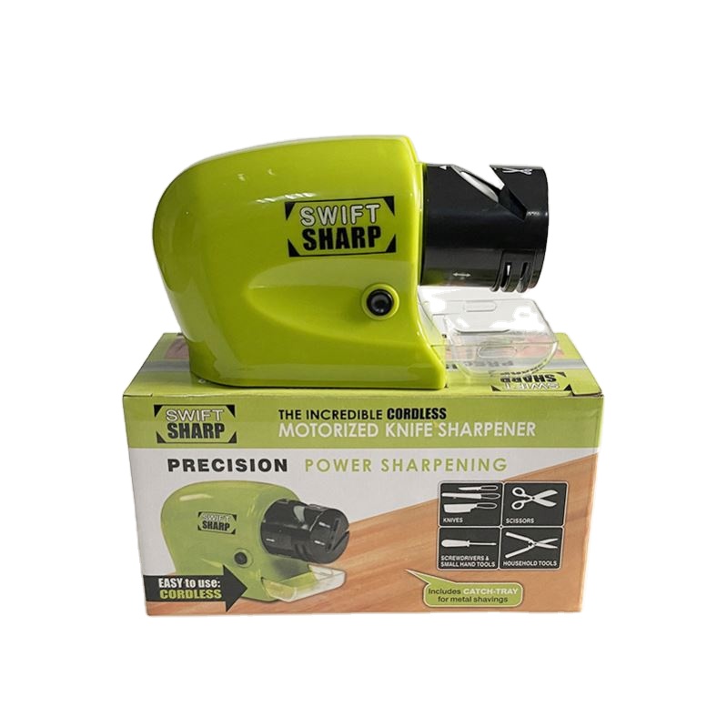Quick and Safe Knife Sharpening Tool Motorized Kitchen Tool