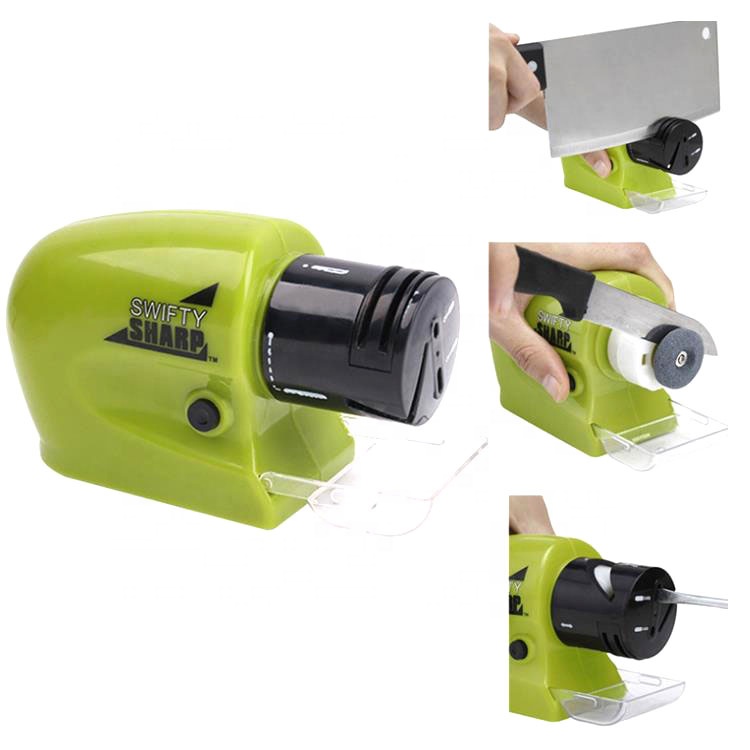 Quick and Safe Knife Sharpening Tool Motorized Kitchen Tool