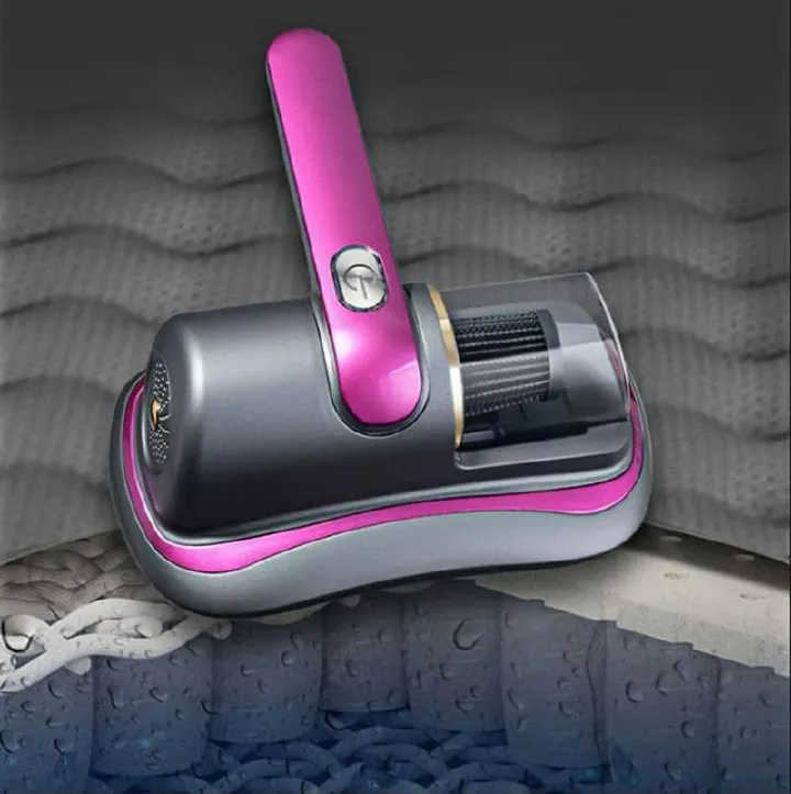 Heavy-Duty Cordless Mite Remover – 100W Handheld Vacuum Cleaner for Dust & Mite Removal, Portable Rechargeable Cleaning Device with 180ml Dust Cup for Home Use