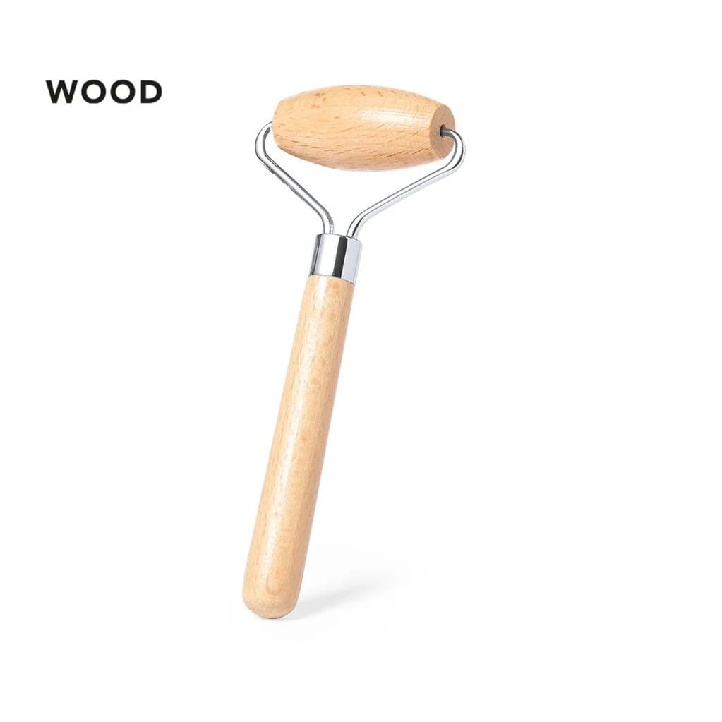 Wooden Face and Body Massage Roller, Handheld Ball Facial Massager for Eyes, Neck and Body, Relaxation Massage Stick for Facial Care, Gentle Rolling Massage and Everyday Wellness at Home