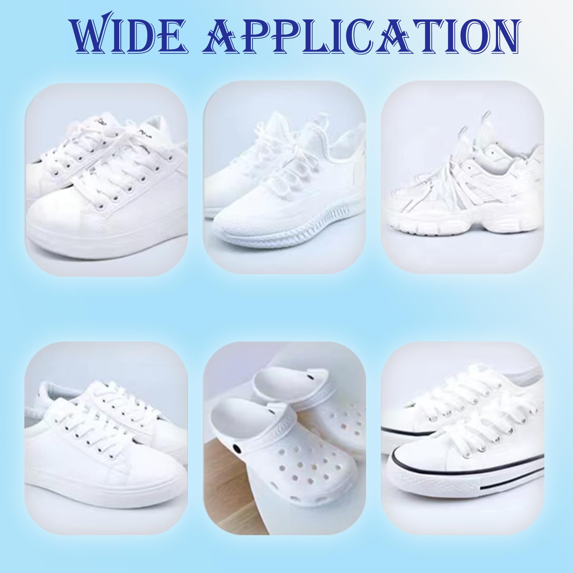 Multi-Functional Cleaning Cream with Sponge for Cleaning Shoes, Couch, Furniture and Car Interiors – White Shoes Cleaning Cream Removes Stubborn Stains