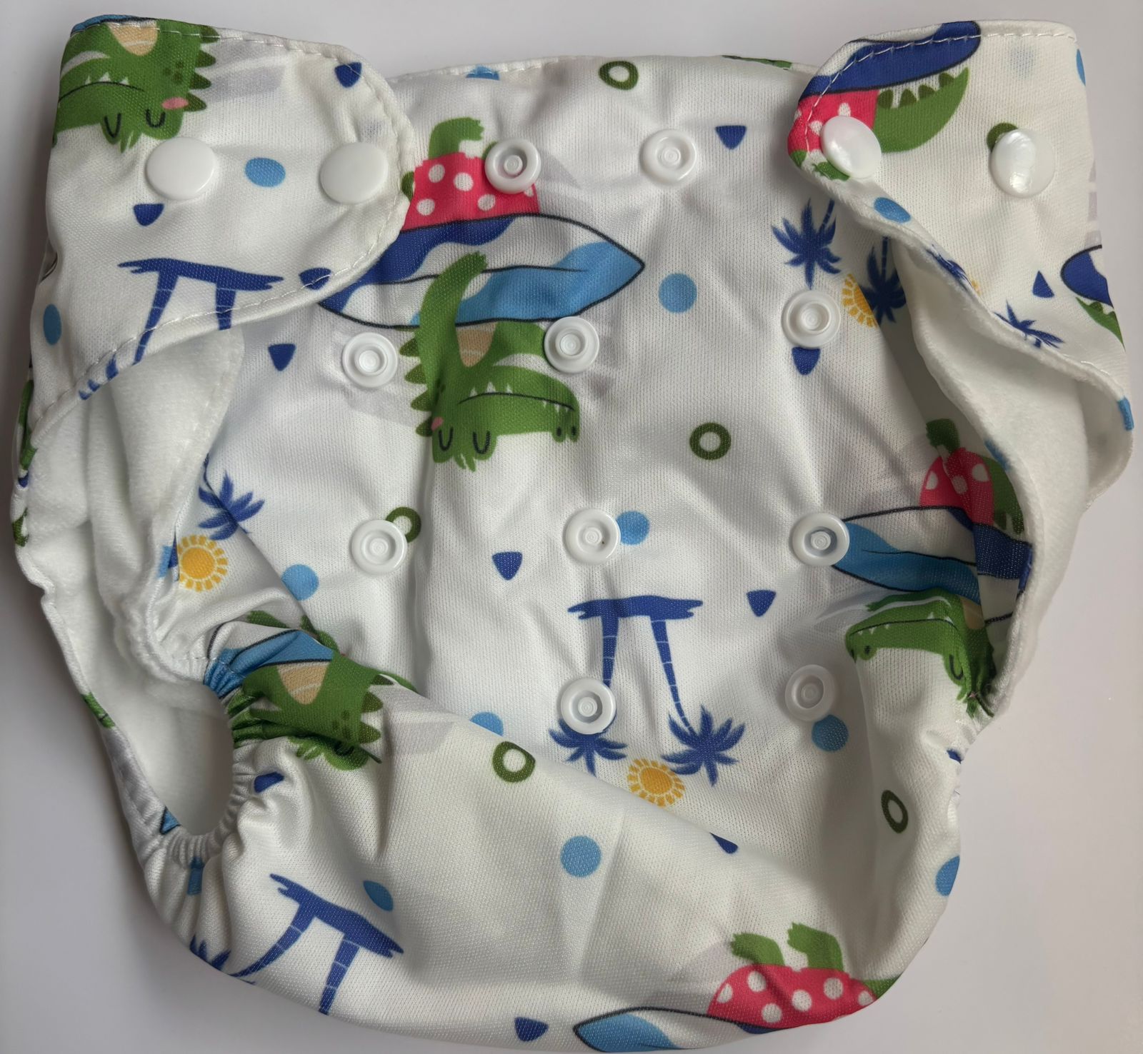 Quality Unisex Washable Cloth Diapers with 3PCS Cotton Inserts | Eco-Friendly Reusable Nappies for Babies | Adjustable Fit for 0–2 Years