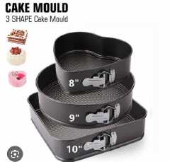 Premium Nonstick Mixed Shape Baking Tin Set – Culinary Versatility for Every Occasion 🍰