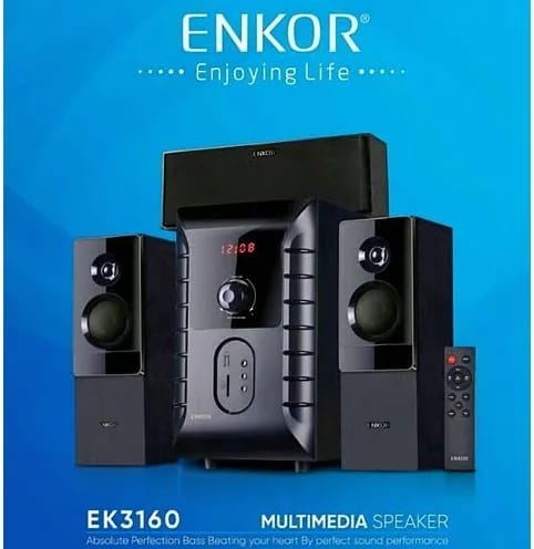 Enkor EK-3160 3.1CH Multimedia Subwoofer / Home Theater System