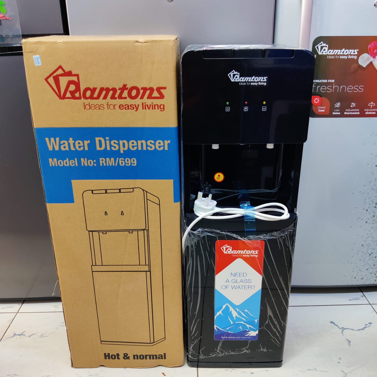 1pc Ramtons RM/699 Hot & Normal Water Dispenser