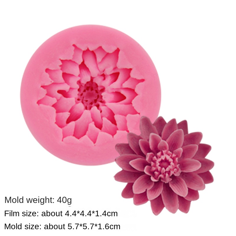 Rose Series Silicone Fondant Mold – DIY Baking & Cake Decorating Tools for Kitchen
