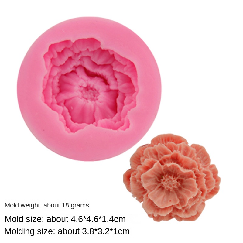 Rose Series Silicone Fondant Mold – DIY Baking & Cake Decorating Tools for Kitchen