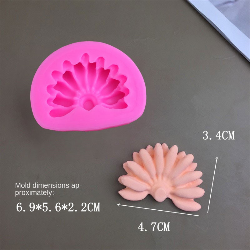 3D Banana Silicone Mold, "Bunch of Bananas" Design Food Grade Mould for Making Mousse, Jelly, Pudding, Agar Agar & Chocolate Desserts