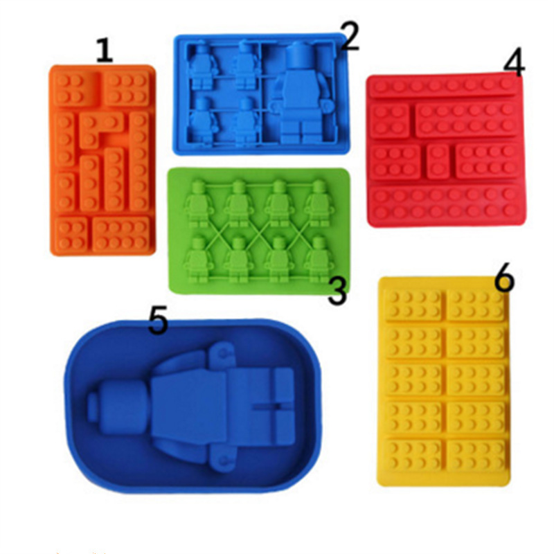 Robot Silicone Mold Ice Cube Tray, Food Grade DIY Baking Mould for Chocolate, Fondant, Cake Decorating & Candy Making (New Style