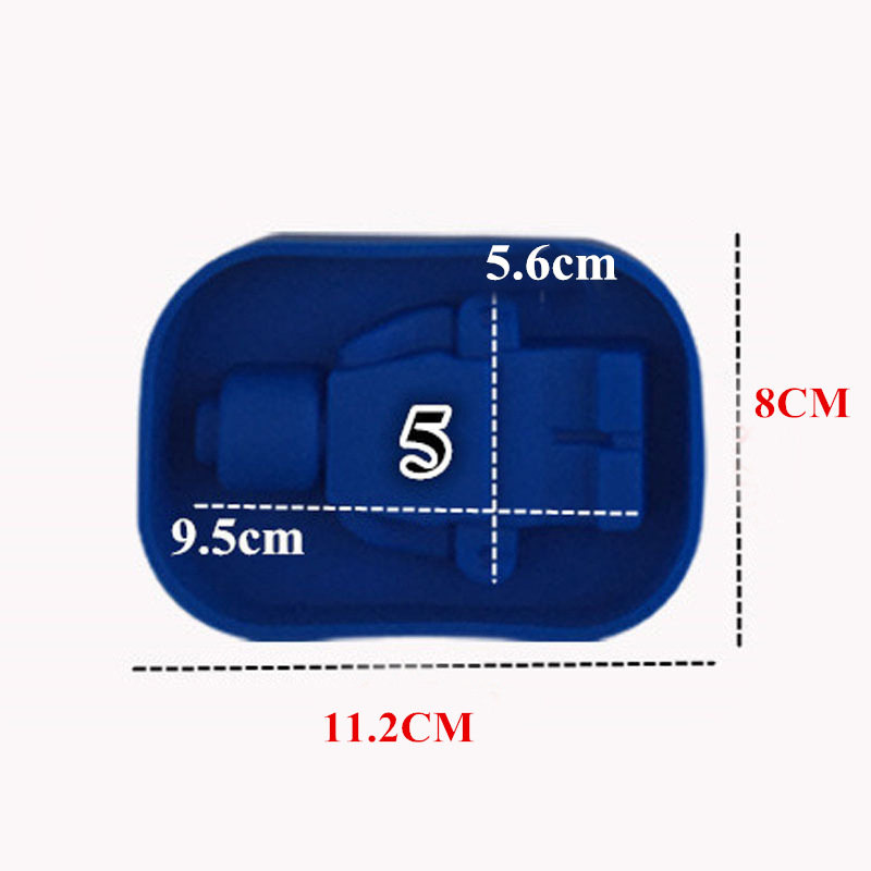 Robot Silicone Mold Ice Cube Tray, Food Grade DIY Baking Mould for Chocolate, Fondant, Cake Decorating & Candy Making (New Style