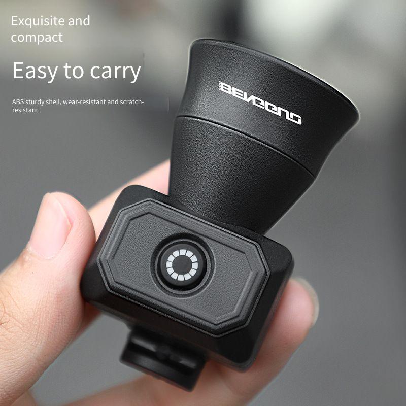 Bike Horn, IPX4 Waterproof Electronic Bicycle Bell, 120dB Loud Mini Cycling Horn, Adjustable Volume Safety Alarm for Mountain Road Bikes & E-bikes