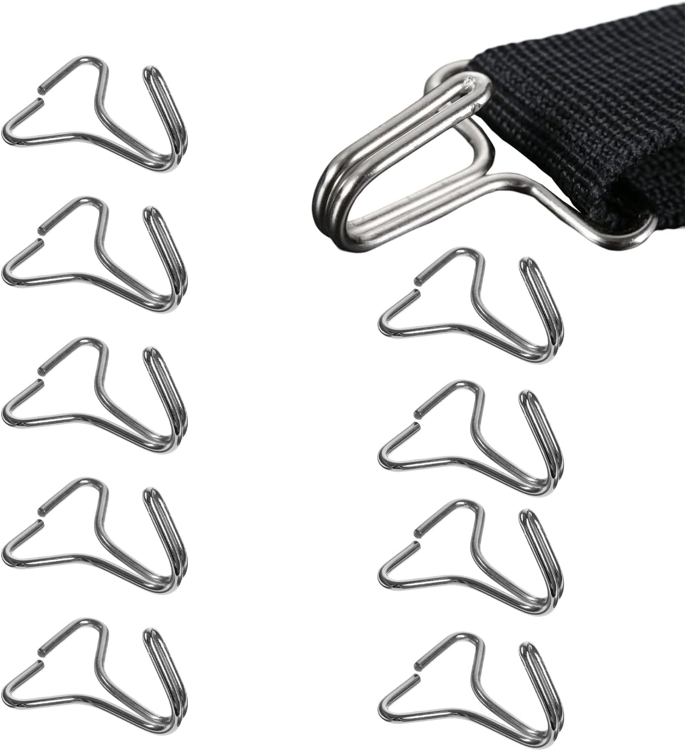 20 PCS Car Seat Cover Hooks, Fixing Hanger Fastener Locking Clip for Car Headrest Cover, Fixing Hook for Vehicle Seat Cushion Mat Installation Replacements, Car Accessories