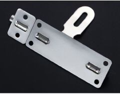 4 /6 /8INCH Stainless Steel Door Latch Sliding Lock Bolt Latch Hasp Staple Gate Safety Lock Security Door Bolt Window Catch Lock