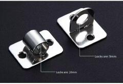 4 /6 /8INCH Stainless Steel Door Latch Sliding Lock Bolt Latch Hasp Staple Gate Safety Lock Security Door Bolt Window Catch Lock