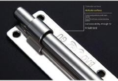 4 /6 /8INCH Stainless Steel Door Latch Sliding Lock Bolt Latch Hasp Staple Gate Safety Lock Security Door Bolt Window Catch Lock