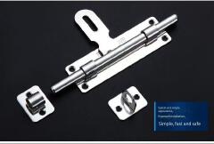 4 /6 /8INCH Stainless Steel Door Latch Sliding Lock Bolt Latch Hasp Staple Gate Safety Lock Security Door Bolt Window Catch Lock